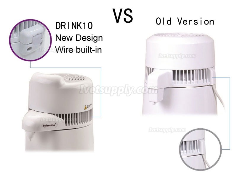 WOSON® DRINK10 High Efficiency Pure Water Distiller 1.2-1.5L/h WOSON® DRINK10 High Efficiency Pure Water Distiller 1.2-1.5L/h