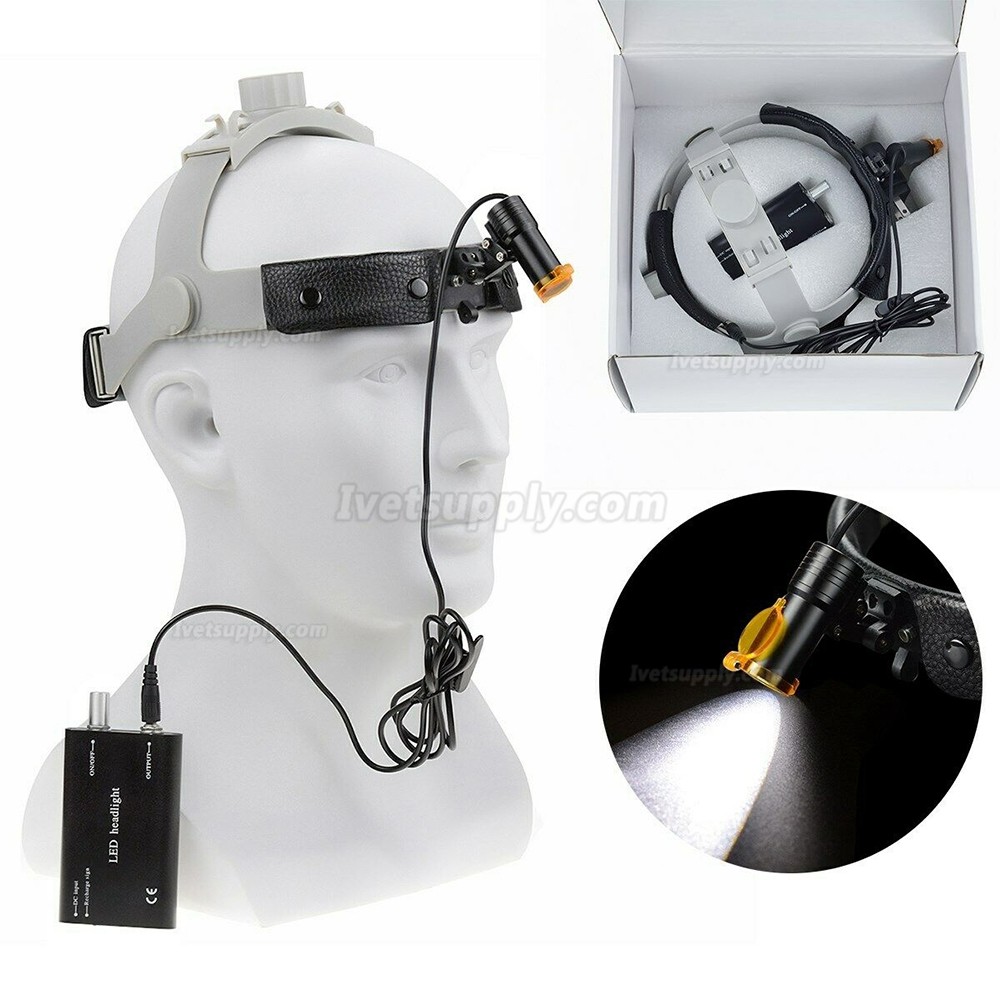 Veterinary 5W LED Head Light w/ Filter Headband Headlamp Veterinary 5W LED Head Light w/ Filter Headband Headlamp