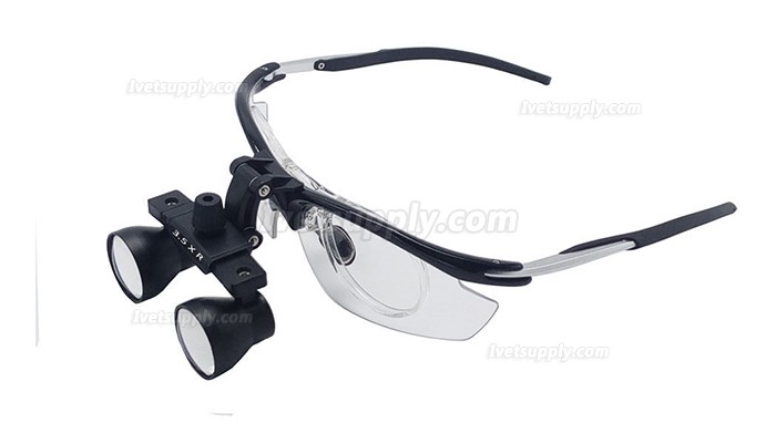 Veterinary 3.5X Binocular Loupes Magnifier Antifogging Aluminum Frame DY-112