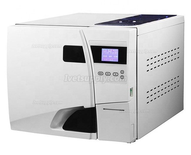 Veterinary 23L Autoclave Sterilizer Class B With Printer