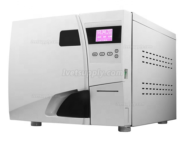 Veterinary 23L Autoclave Sterilizer Class B With Printer