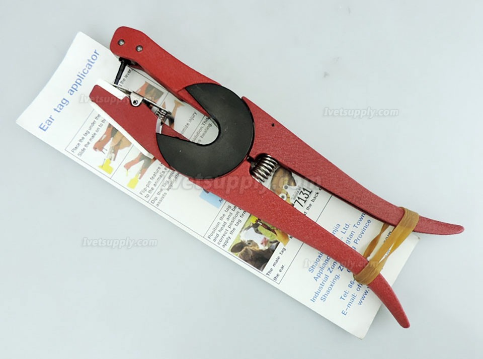 Veterinary Animal Ear Tag Pliers Livestock Pig Cattle Sheep Ear Marking Tools