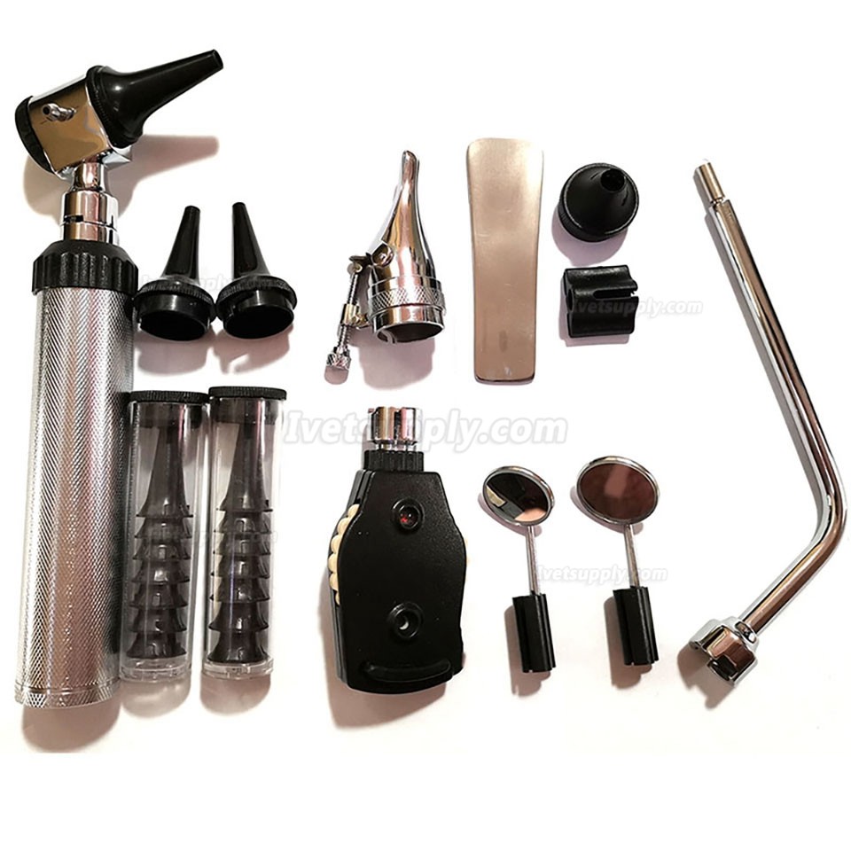 Multifunction Vet Otoscope Pet Animol Vetarinary Laryngoscope Nose Expander Otoscope Kit