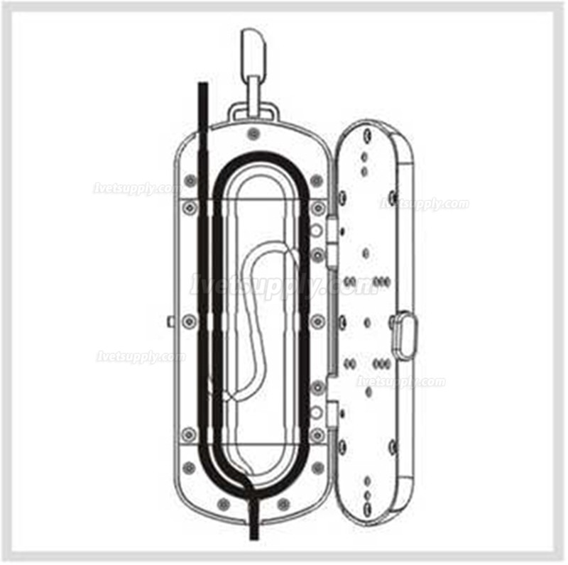 HEPHO HF-110C veterinary iv fluid warmer accurate temperature control