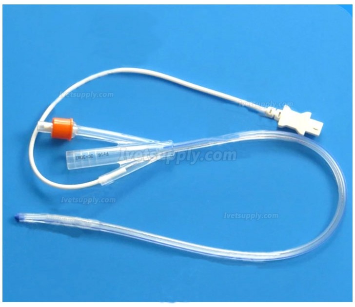 5Pcs Veterinary Silicone Foley Catheter Cat & Dog Urinary Catheter