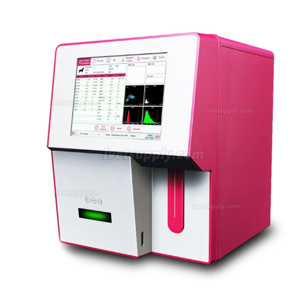 Veterinary Full Auto Hematology Analyzer/Vet Blood Analyzer 5 Part Diff Veterinary Full Auto Hematology Analyzer/Vet Blood Analyzer 5 Part Diff