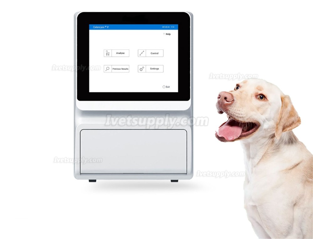 Animal Use V5 Blood Chemistry Analyzer Fully Automatic Biochemistry Analyzer For Animal Hospital