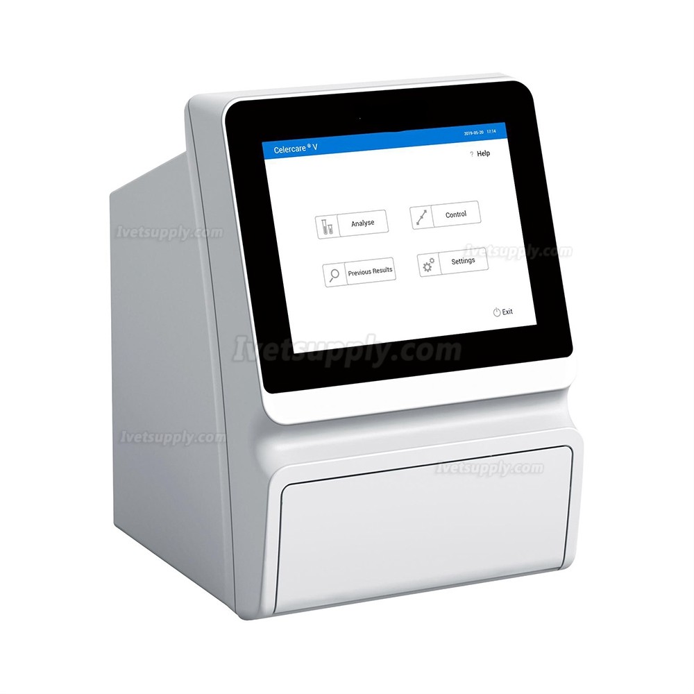 Animal Use V5 Blood Chemistry Analyzer Fully Automatic Biochemistry Analyzer For Animal Hospital