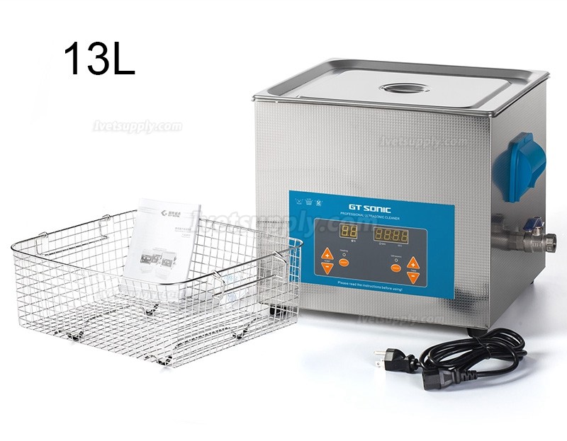 GT SONIC QTD-Series 2-27L 100-500W Digital Ultrasonic Cleaner with Heating Function GT SONIC QTD-Series 2-27L 100-500W Digital Ultrasonic Cleaner with Heating Function