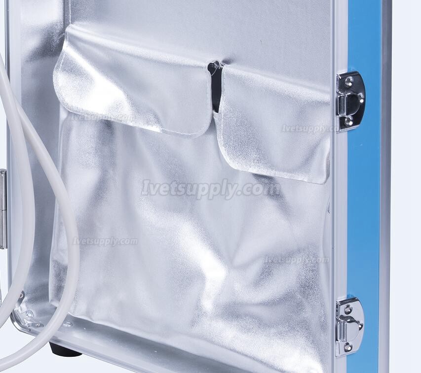 Greeloy® GU-P204 Portable Veterinary Dental Unit Unit with Air compressor