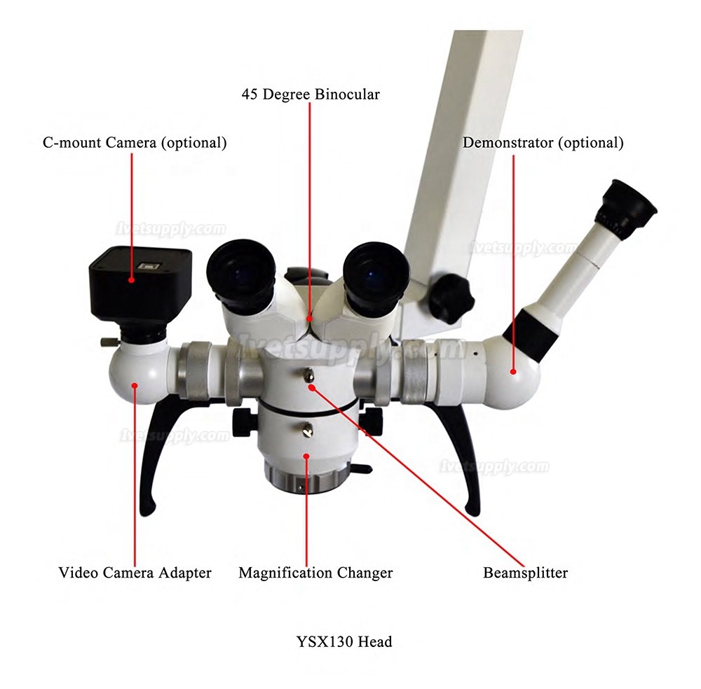 YSX YSX001 Veterinary Medical Lab Surgical Operating Microscope