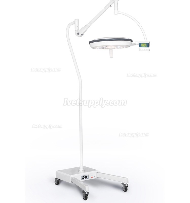 HFMED HLED-01 Veterinary Surgical Lampe Animal Vet Mobile LED Operating Light