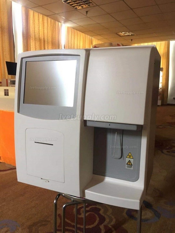 HMA-3800 Veterinary Auto Hematology Analyzer 3 part Differ Hematology 8.4 Inch TFT 22 Items