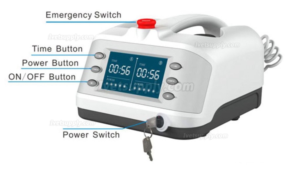 Veterinary Cold Laser HY30-D For Pain Relief Treatment Veterinary Cold Laser HY30-D For Pain Relief Treatment