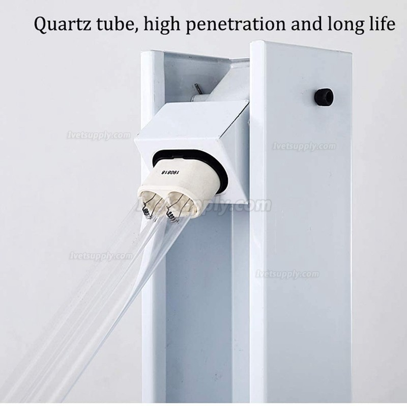Mobile UV Sterilizer Disinfection Lamp Indoor Germicidal UV Sterilizing Light with Wheels