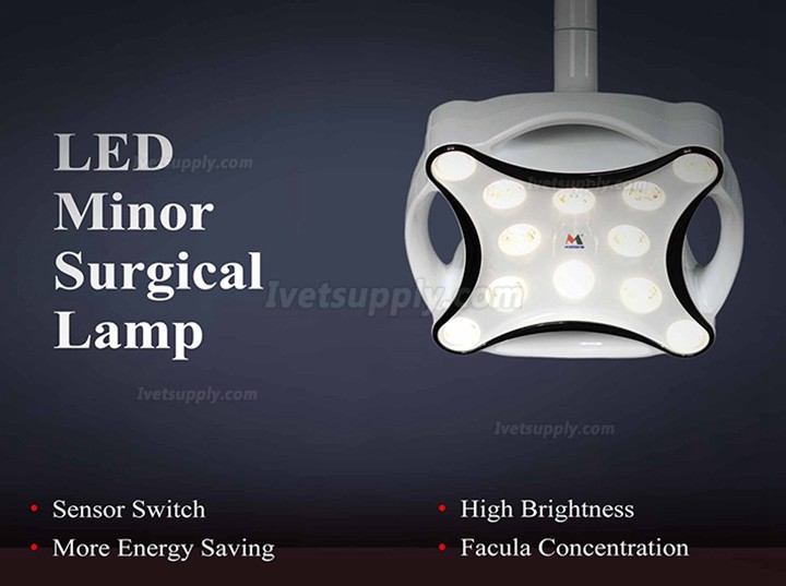 Micare JD1700L Veterinary LED Minor Surgical Lamp Shadowless Light Operation Lamp 