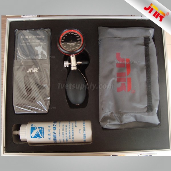 JNR DS-100 Animal Doppler Blood Pressure Meter Veterinary Blood Pressure Meter Five Cuffs JNR DS-100 Animal Doppler Blood Pressure Meter Veterinary Blood Pressure Meter Five Cuffs