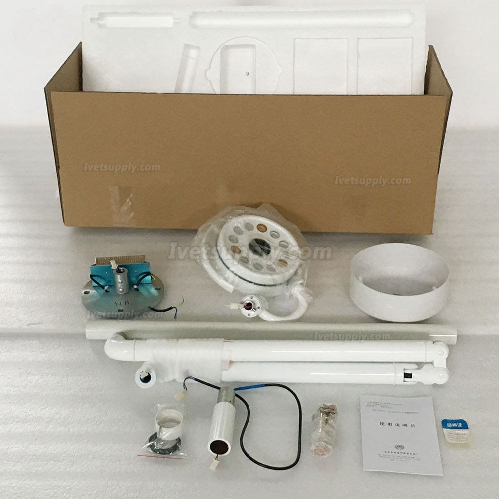 KWS KD-2012D-3C 36W LED Veterinary Surgical Lighting CE Ceiling Mounted