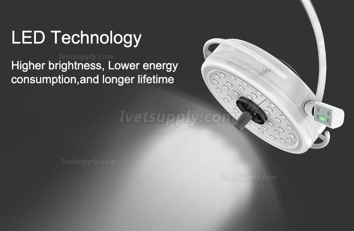 KWS KD-2036D-3 108W LED Veterinary Surgical Shadowless Light