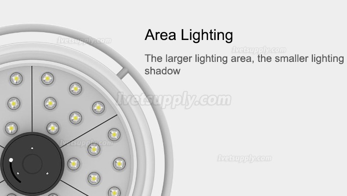 KWS KD-2036D-3 108W LED Veterinary Surgical Shadowless Light