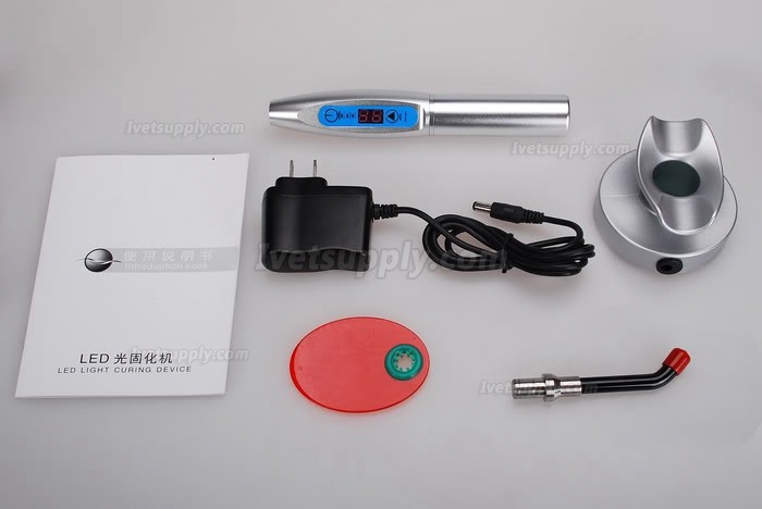 LY® Veterinary Dental LED Curing Light Wireless 1500mw