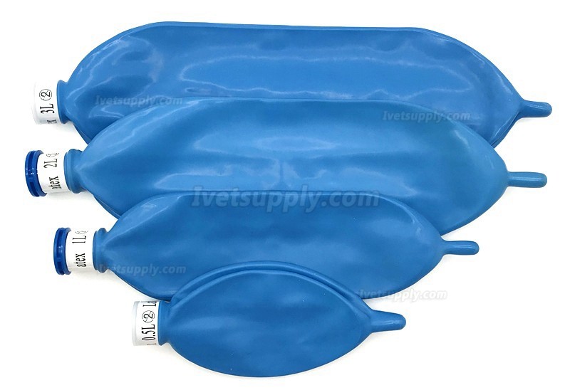 Veterinary Anesthesia Latex Breathing Bag 0.5L 1L 2L 3L 5L