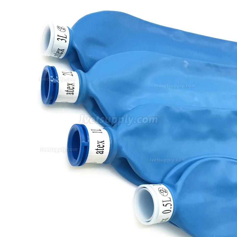 Veterinary Anesthesia Latex Breathing Bag 0.5L 1L 2L 3L 5L