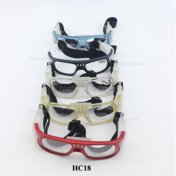 Double Eagle HC18 Veterinary Anti Radiation Lead Glass Goggles 0.5mmPb
