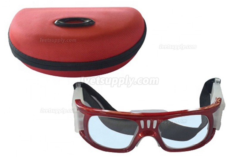 Double Eagle HC18 Veterinary Anti Radiation Lead Glass Goggles 0.5mmPb