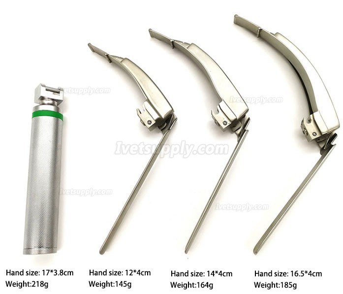 Veterinary Anesthesia Laryngoscope Fiber Optic Anesthesia Universal laryngosc