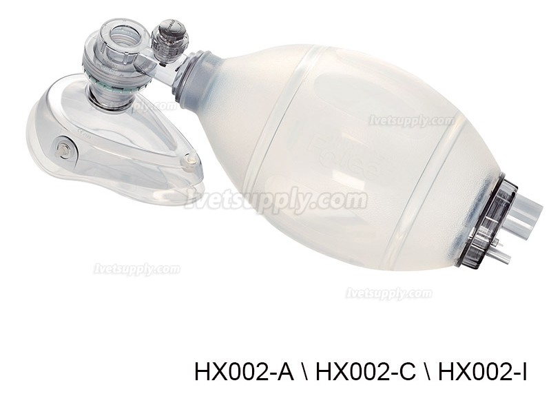 Veterinary Manual Resuscitator Oxygen Exhalation Resuscitator Set HX002-ACI