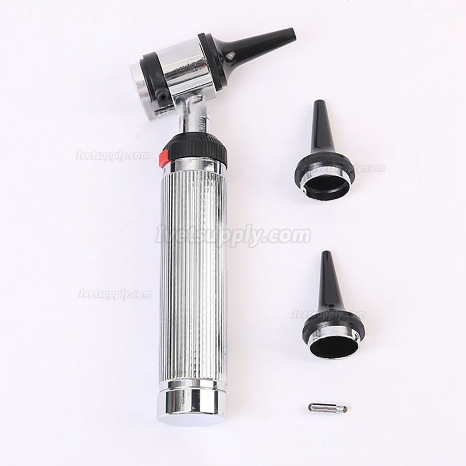 Portable Veterinary Multifunction Otoscope Halogen Lamp Animal Pet Ear Examination Tool