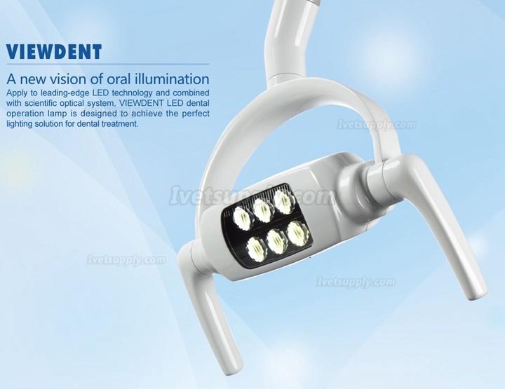 Veterinary Operating Lamp 6 LED Lens Ceiling-mounted Type With Arm Veterinary Operating Lamp 6 LED Lens Ceiling-mounted Type With Arm