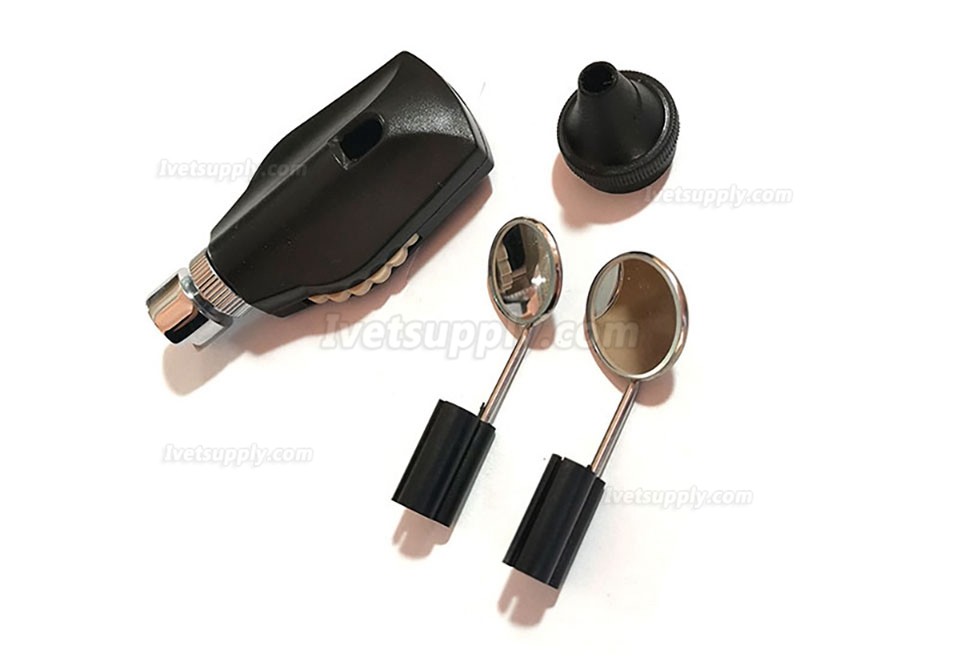 Multifunction Veterinary Otoscope laryngoscope Nose Expander Otoscope Set