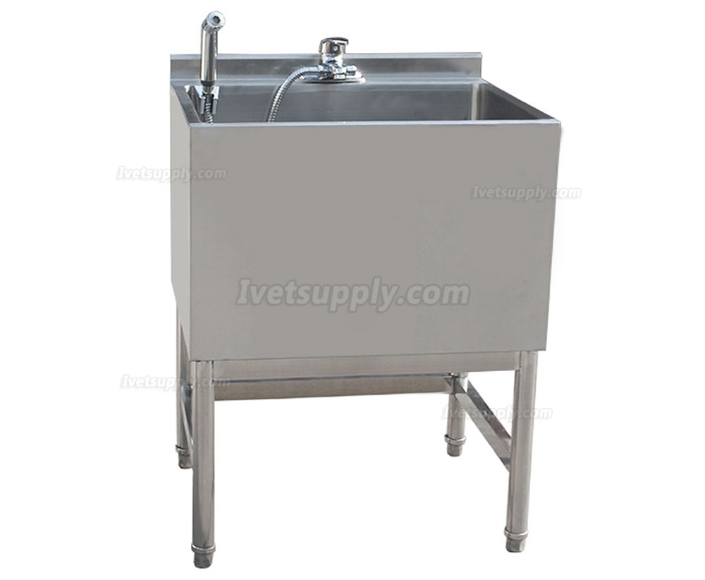 Veterinary Dog  Cat Swimming Stainless Steel Pet Bath