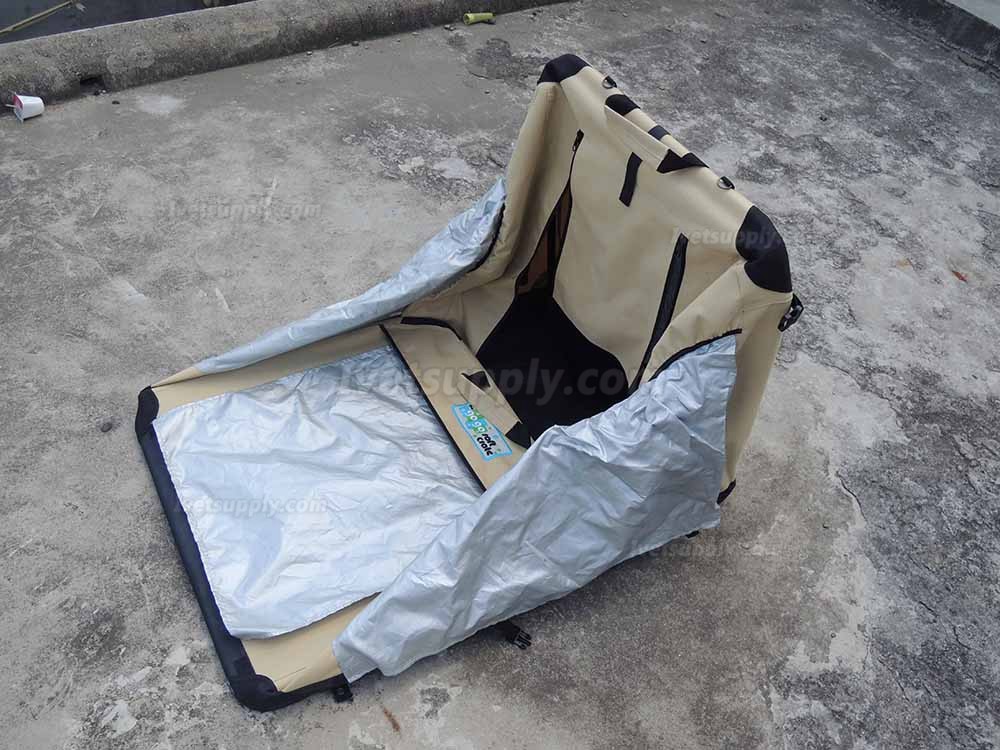 Folding Portable Pet Car Booster Seat For Outdoor Travel