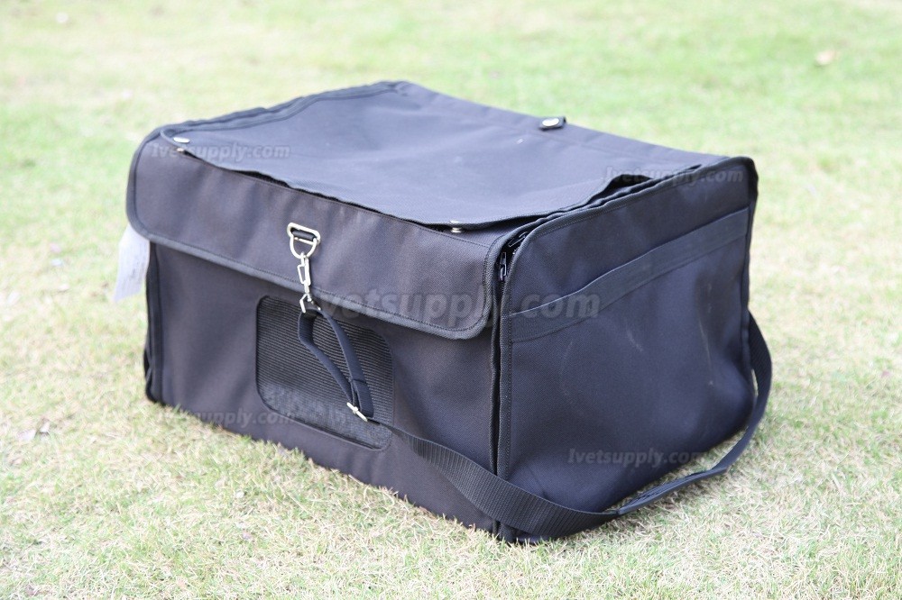 Outdoor Pet Carrier Bag Dog Cat Folding Travel Suitcase