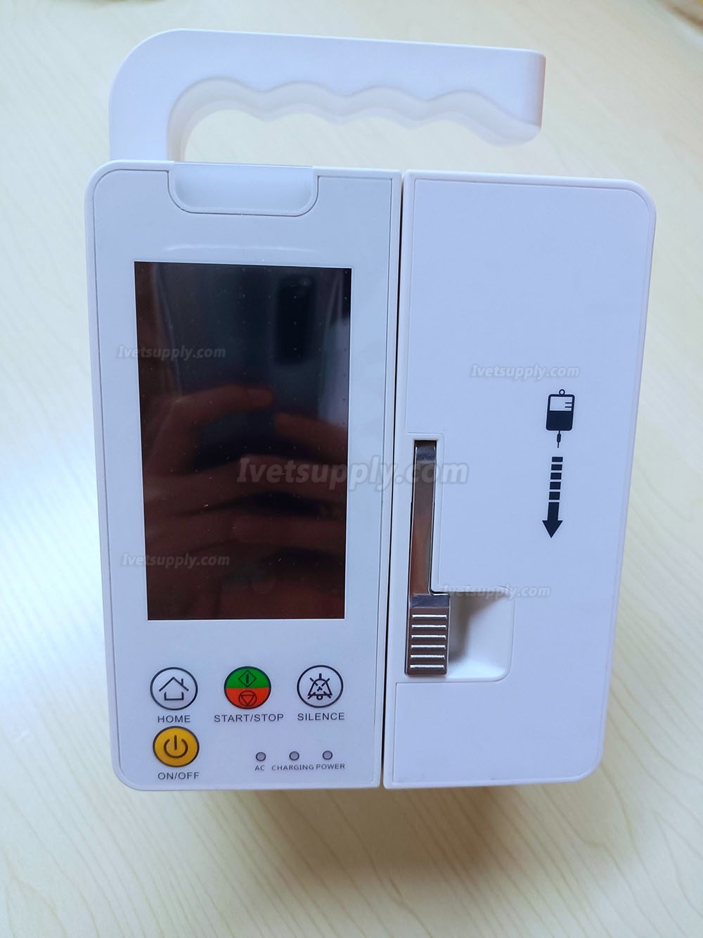 Veterinary Touch Screen Portable Digital Infusion Pump WT2000 for Animal Clinic