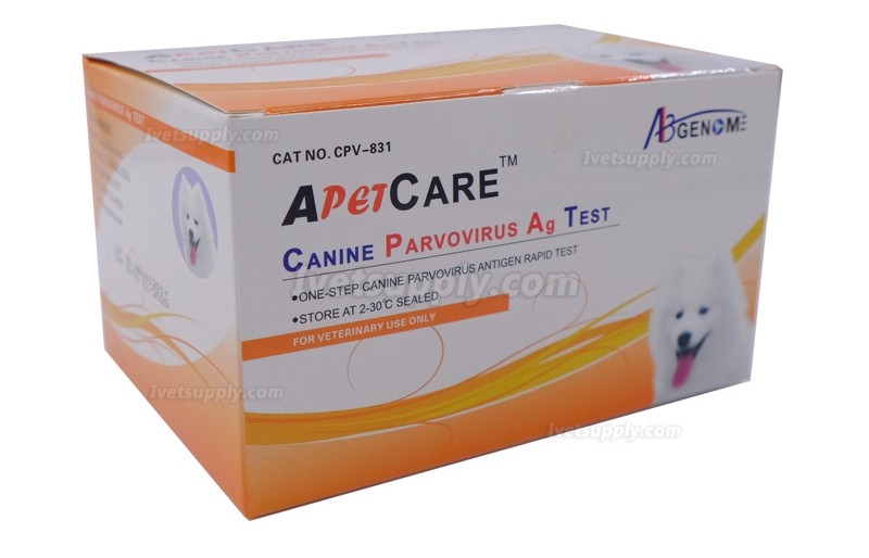 ABGENOME Veterinary One Step Rapid Canine Adenovirus CAV Ag Test Kit
