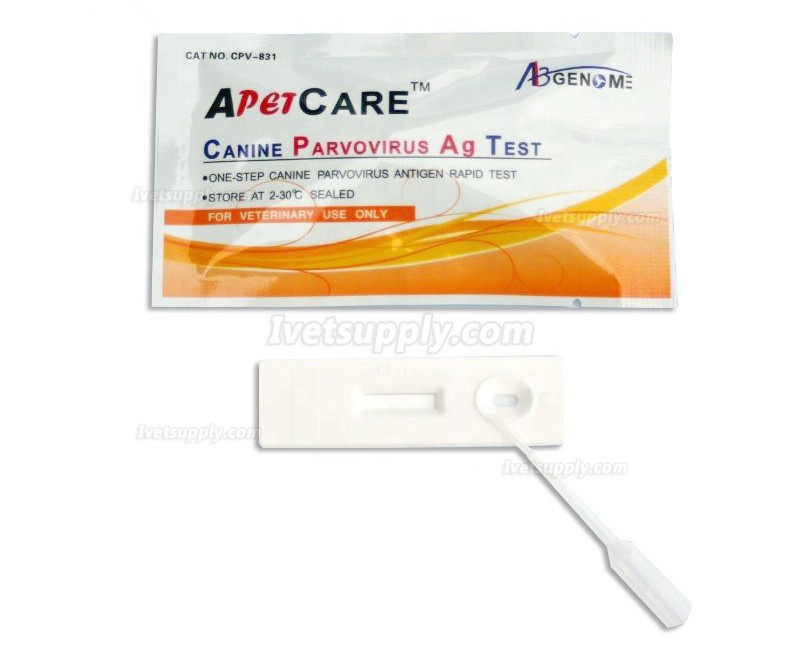 ABGENOME Veterinary One Step Rapid Canine Adenovirus CAV Ag Test Kit