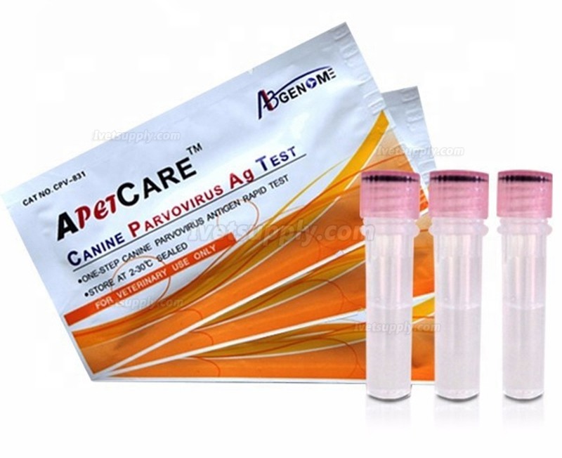 ABGENOME Veterinary One Step Rapid Canine Adenovirus CAV Ag Test Kit