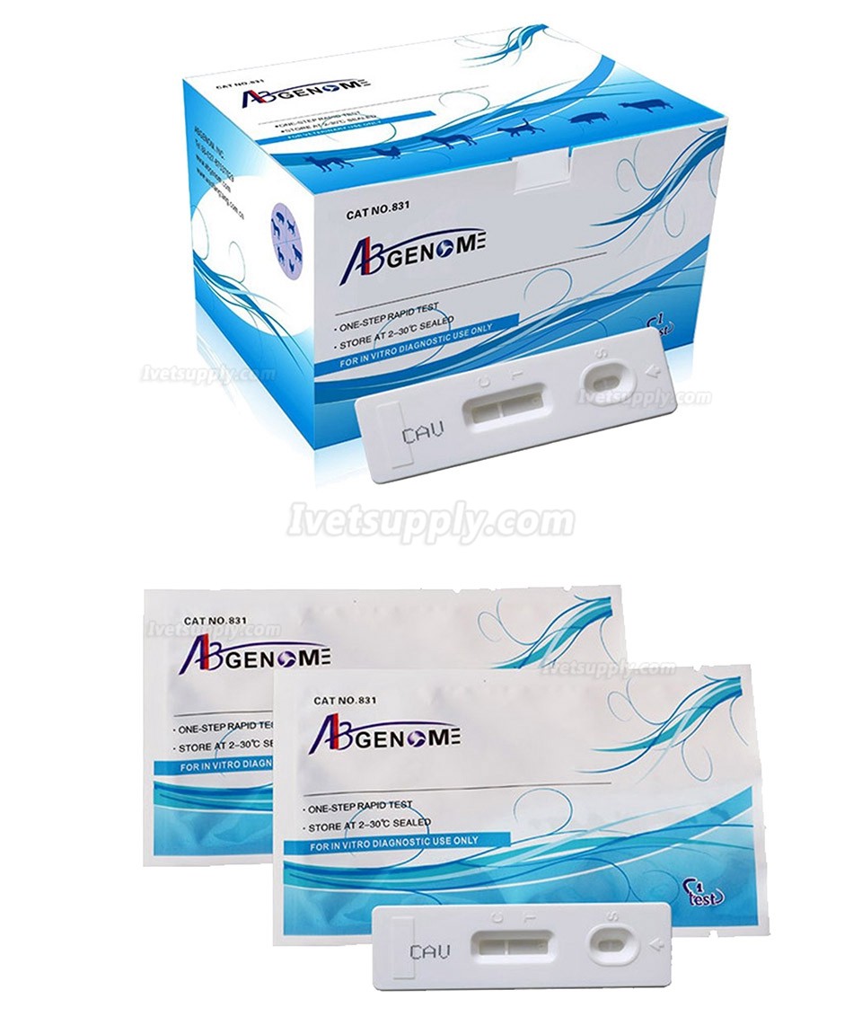 ABGENOME Veterinary Canine Adenovirus CAV Ag Test Kit