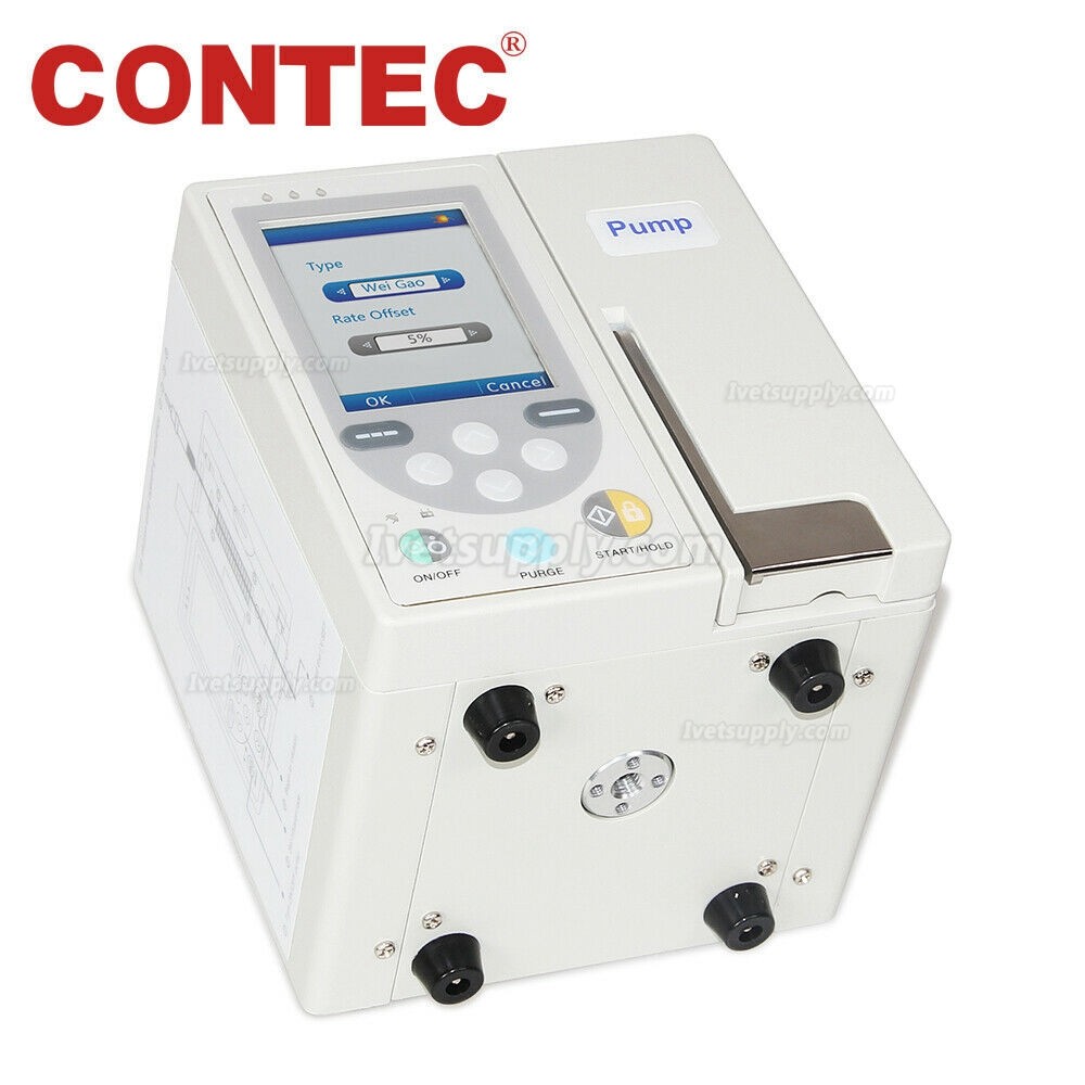 CONTEC SP750 Veterinary Volumetric Infusion Pump IV Fluid Control Syringe Pump, Alarm, LCD