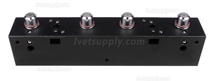 Veterinary Anesthesia machine Double Selectatec Back Bar Double vaporizers mounting device