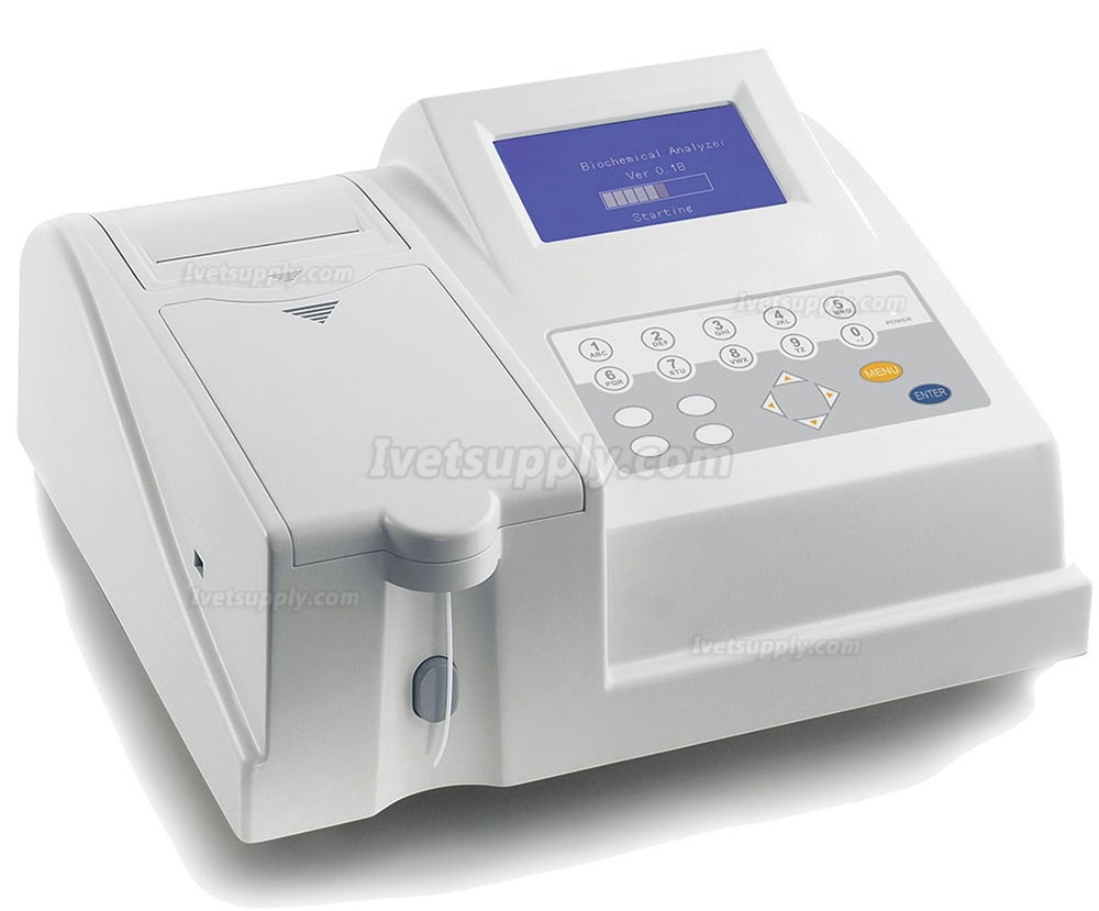 Veterinary Blood Chemistry Analyzer Semi Auto Biochemistry Analyzer