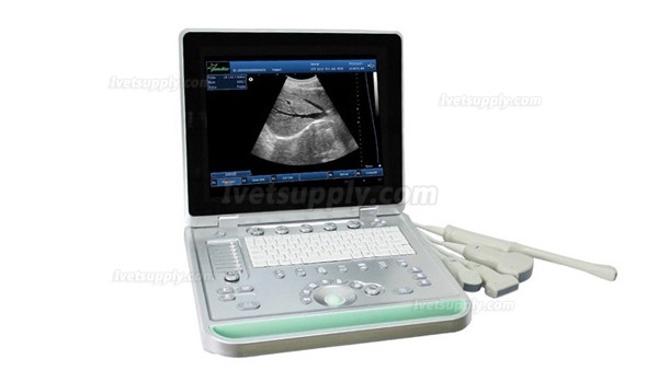 Sonostar V-9 Portable Vet Ultrasound Scanner Veterinary Ultrasound Machine with Micro Convex Probe