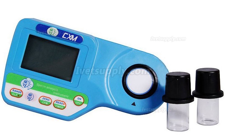 Veterinary Animal Sperm Analyzer Pig Dog Cattle Semen Sperm Density Meter Artificial Insemination Analytical Detector