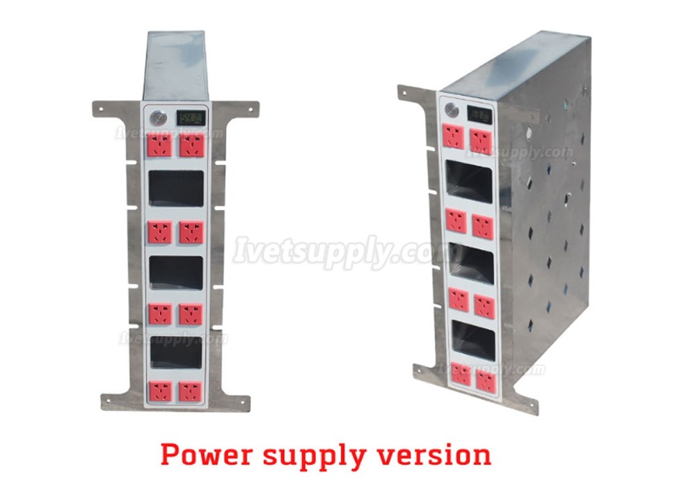Veterinary Cage Banks Stainless Steel Animal Hospitalization Cage Veterinary Oxygen Cage- 4 Units Veterinary Cage Banks Stainless Steel Animal Hospitalization Cage Veterinary Oxygen Cage- 4 Units