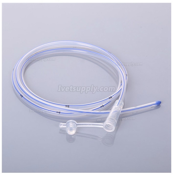 10Pcs Veterinary Silicone Stomach Tube Dog,Cat,Animal Nasogastric Tube Feeding Tube