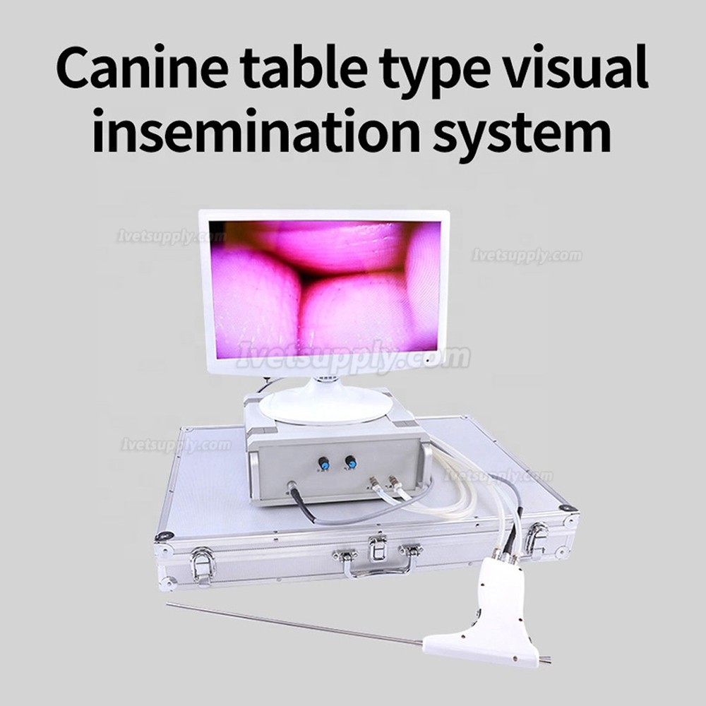 Veterinary Animal Artificial Insemination Gun TCI-5 With Endoscope + Monitor